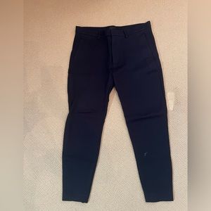 Blue COS trousers with zipper bottom